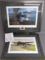 Robert Taylor limited edition 22/50 print set - the Collector's Edition framed 'Operation