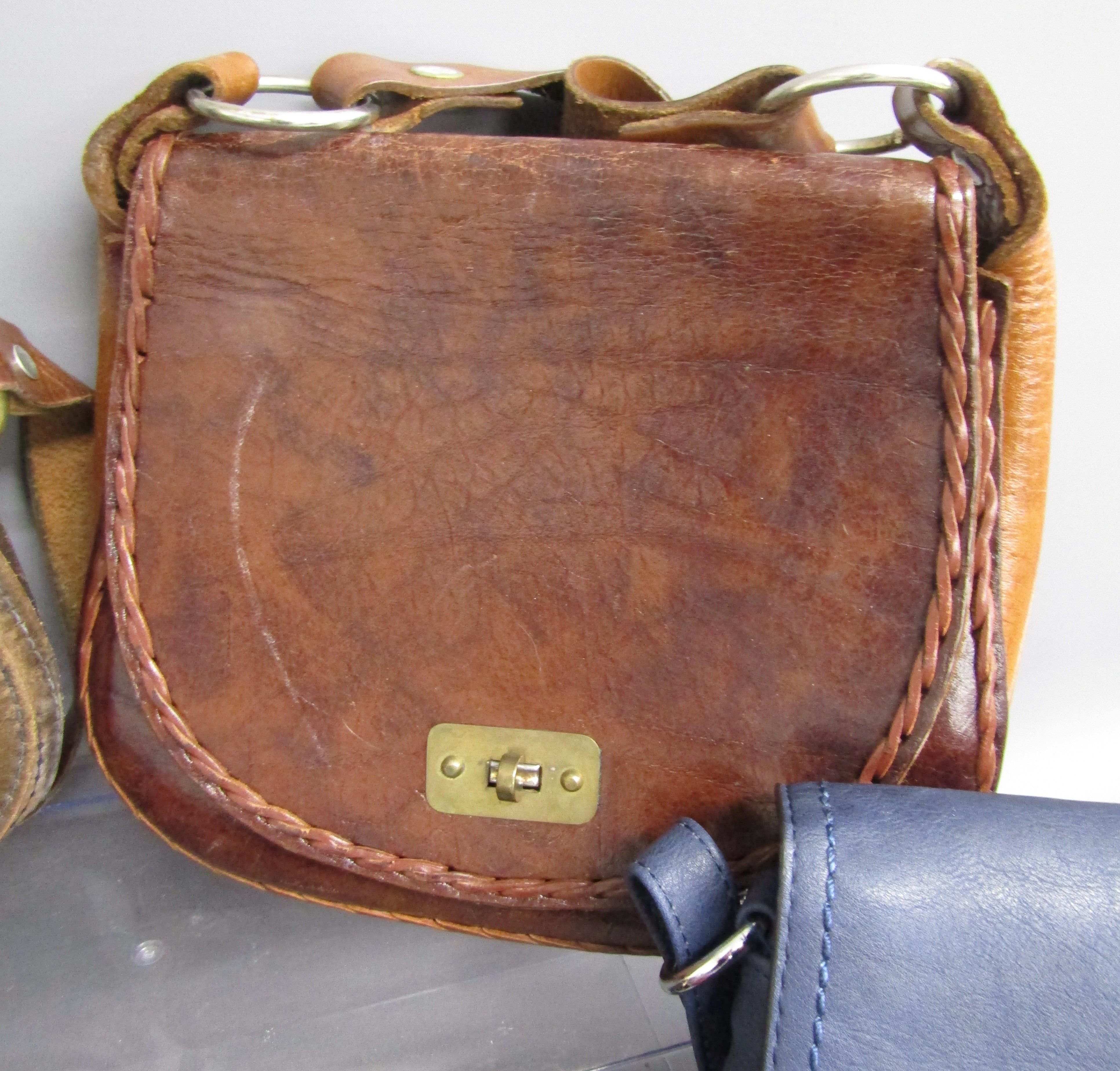 Brown leather bags - ladies handbags - Ri2K, Exella leather, Suzi Smith red leather etc - Image 6 of 6