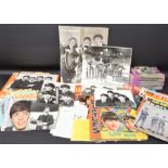 Selection of Beatles memorabilia including The Beatles Book Monthly magazine no's 1-50, 3 scrap