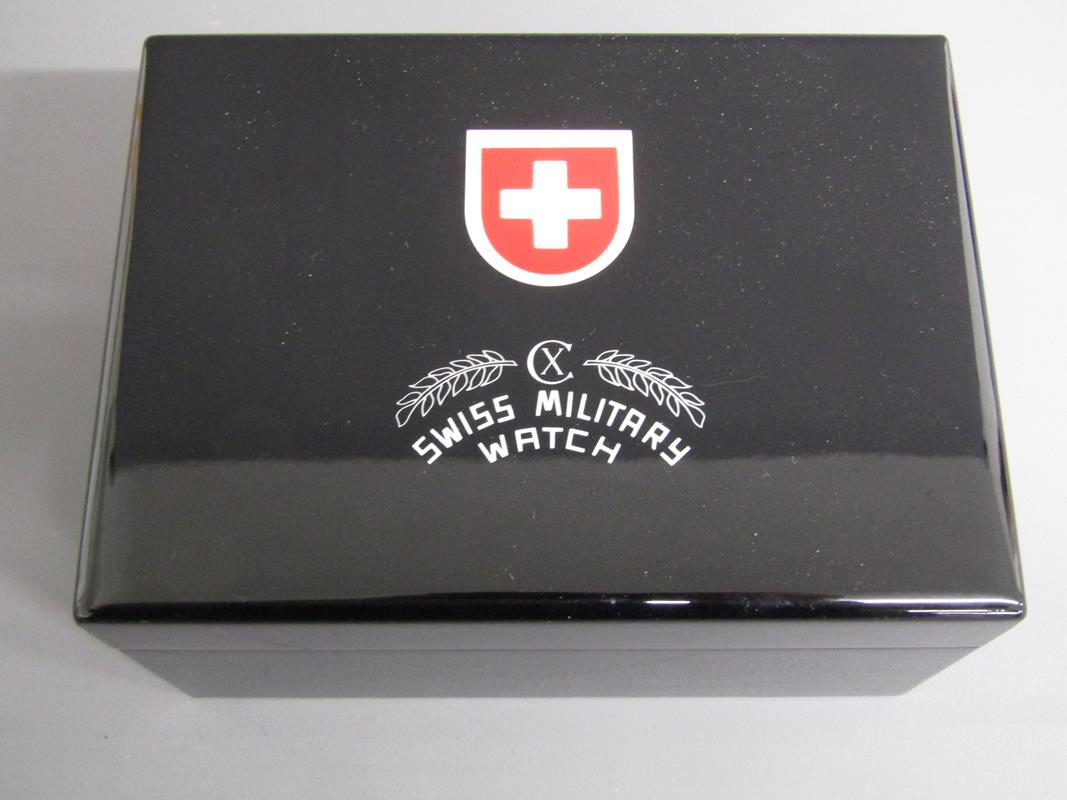 Swiss Military S/2771 limited edition wristwatch - damage to crystal - Image 7 of 8