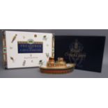 Royal Crown Derby - Treasures of Childhood 'Mini Tug boat'