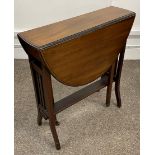 Late Victorian Sutherland table L 81cm W 76cm