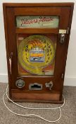 Players Please Allwin type gaming/cigarette vending machine believed to be by Oliver Whales 1949