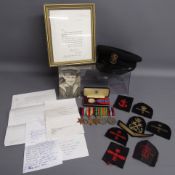 WWII Royal Navy Petty Officer Douglas Guy Ward FX 670009 - FAA SFX607 collection includes medal