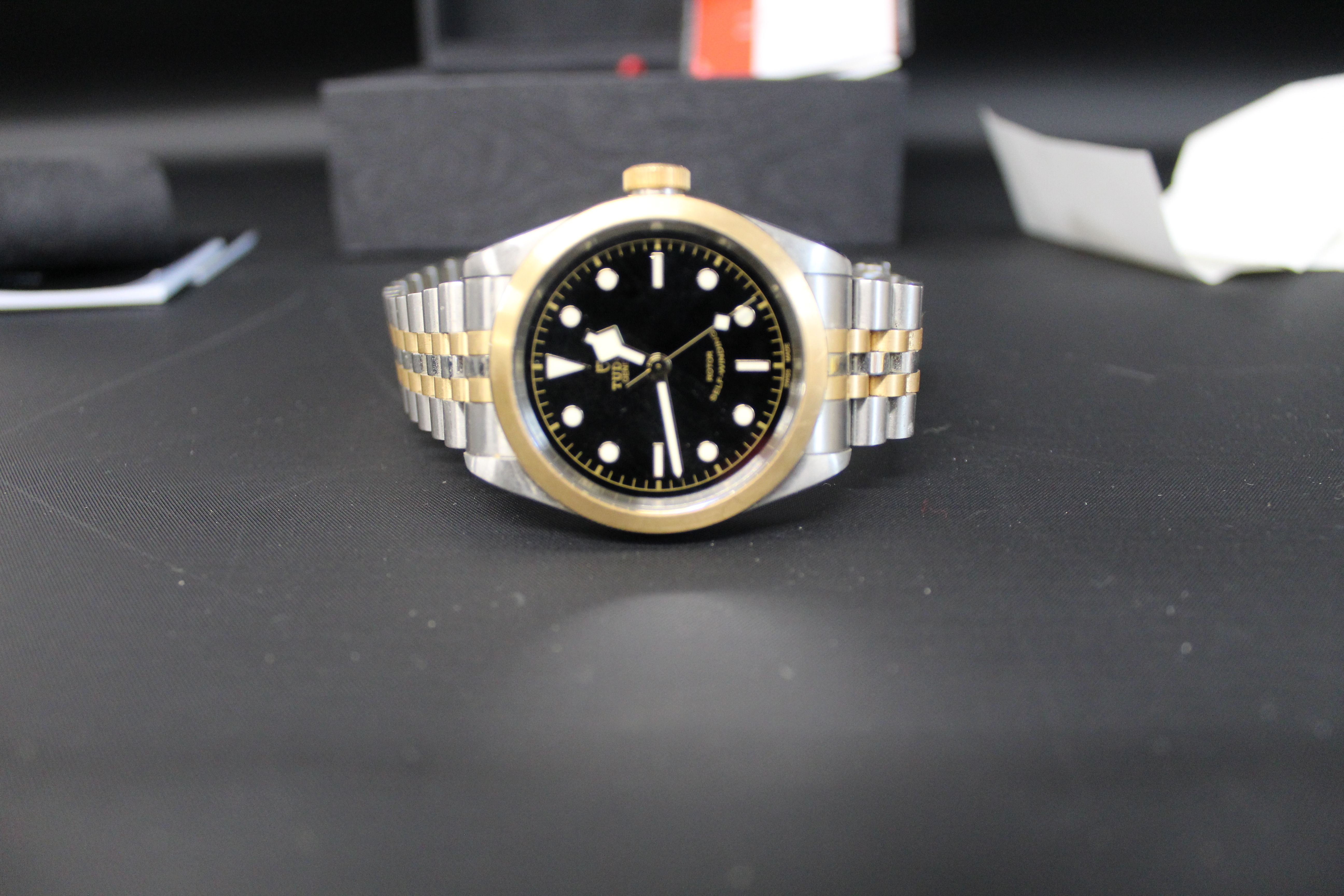 Gents Tudor Black Bay Rotor Self Winding stainless steel wristwatch, serial number 197445, model - Image 8 of 10