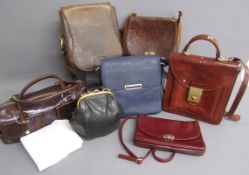 Brown leather bags - ladies handbags - Ri2K, Exella leather, Suzi Smith red leather etc