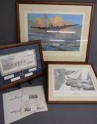 Robert Taylor framed limited Victoria Cross edition 24/50 'Strike and Return' collection includes