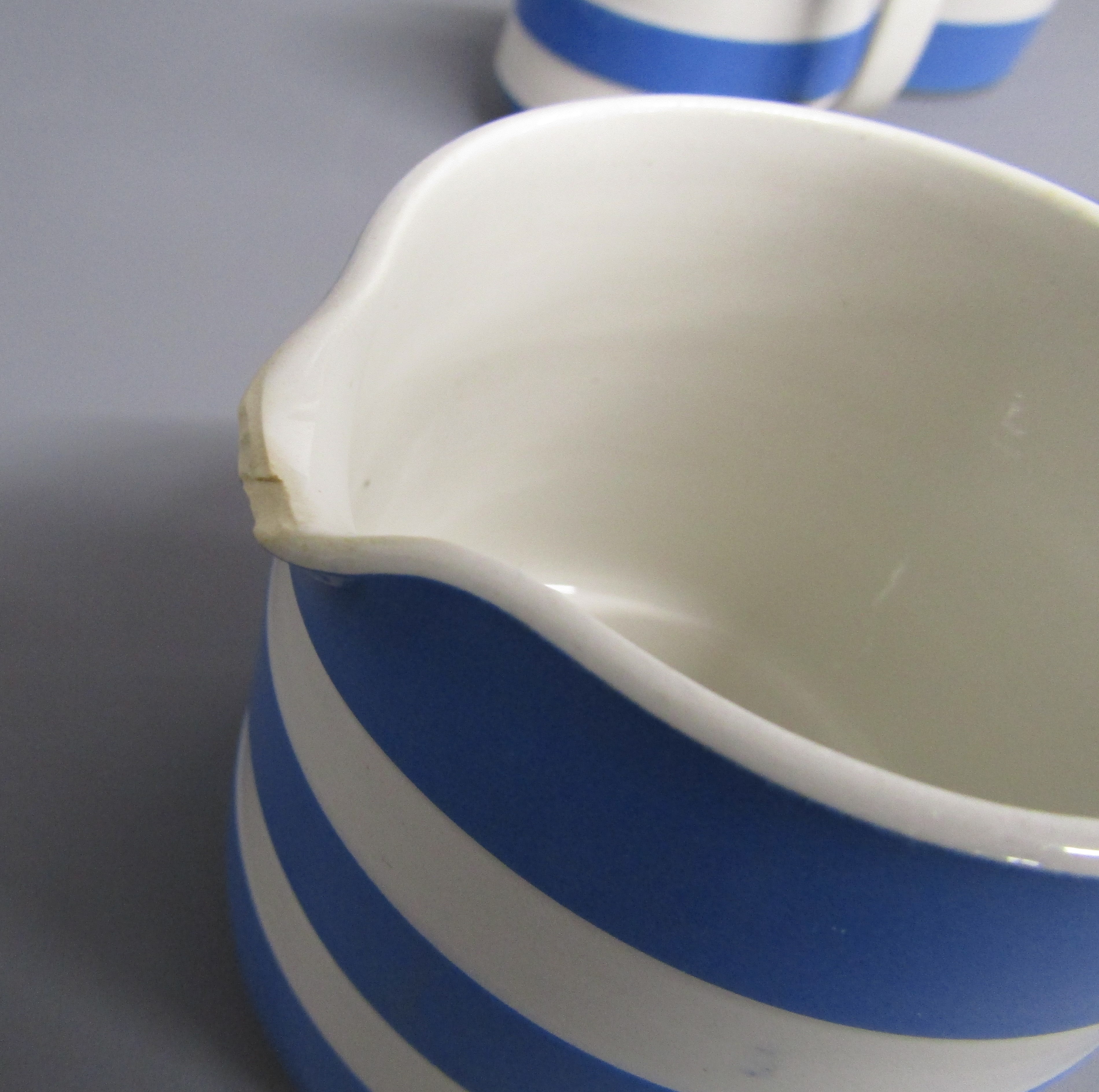 Collection of T G Green Cornish ware (varying dates) includes 4 saucers, bowl, marmalade pot with - Image 7 of 13