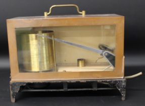 "Edney" copper & brass hygrometer by Griffin & Tatlock
