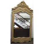 Large Rococo style mirror 95cm w x 192cm h