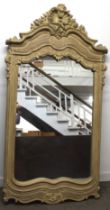 Large Rococo style mirror 95cm w x 192cm h