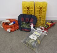 Caravan accessories includes caravan cables, Skipass tire chains, Grip-Track, 2 tonne trolley jack