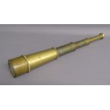 Ross London No 8862 brass telescope