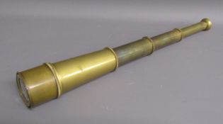 Ross London No 8862 brass telescope