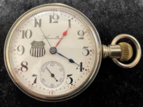 Hamilton Watch Co. Union Pacific Railway watch