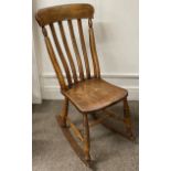 Victorian farmhouse rocking chair