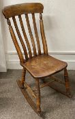 Victorian farmhouse rocking chair