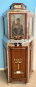 1935 'The Gypsy' fortune teller penny in the slot machine in a mahogany case by Adelphi