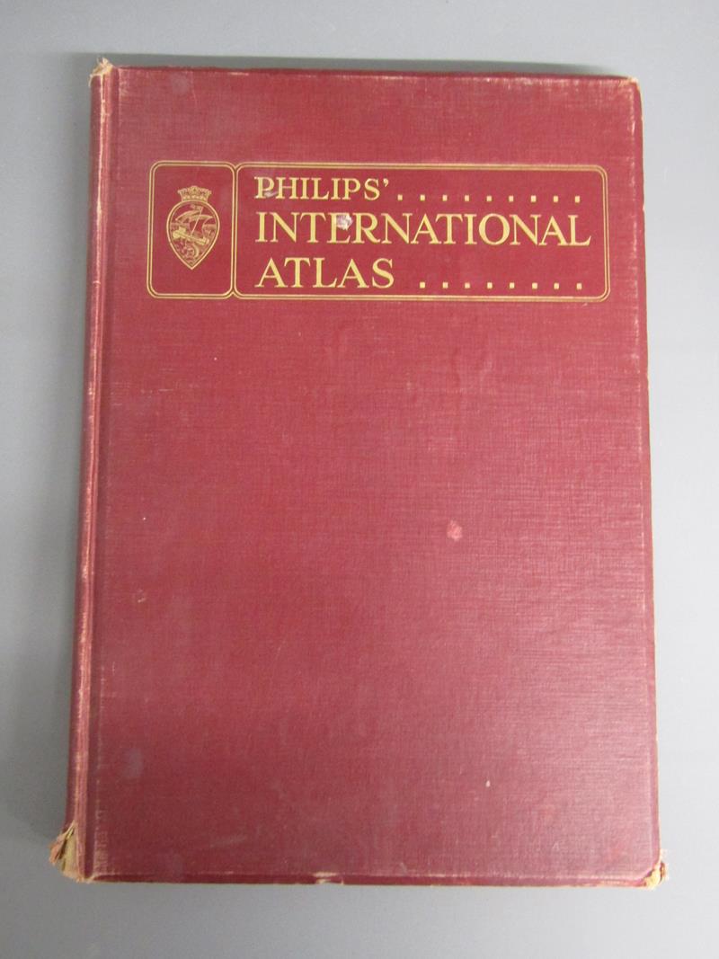 Philips' International Atlas and 2 volumes Public General Acts 1890 & 1892 - Image 2 of 7
