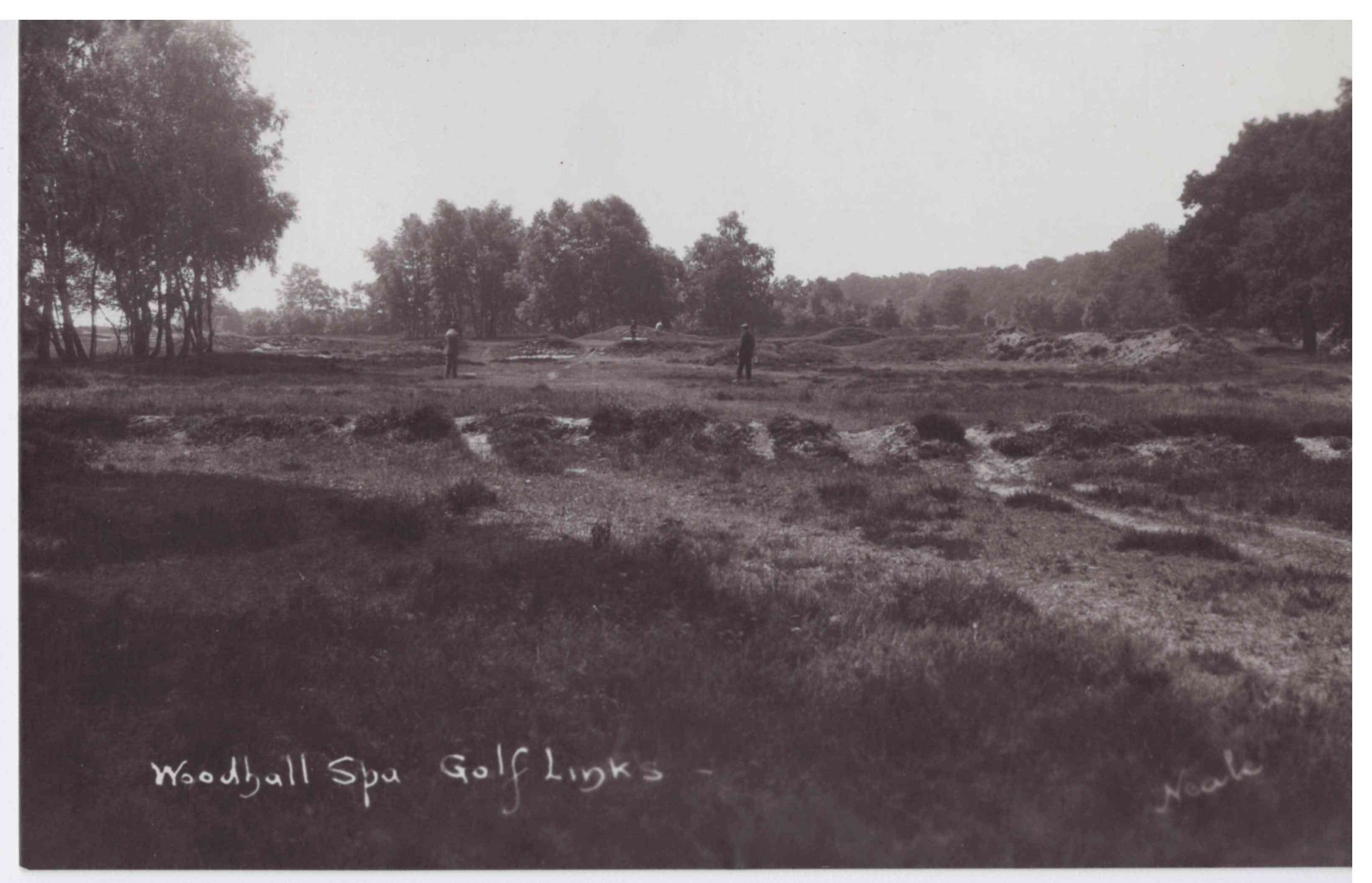 Album of approximately 59 golf related postcards including Old Tom bunkered (Thomas Morris) - - Image 7 of 16