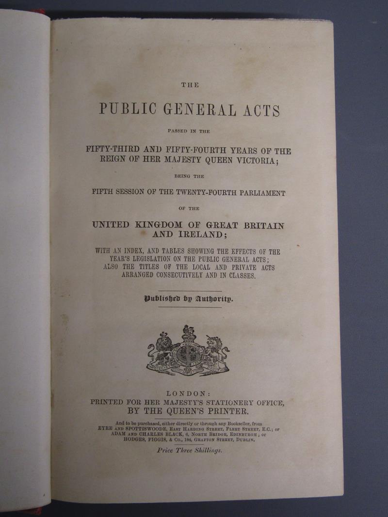 Philips' International Atlas and 2 volumes Public General Acts 1890 & 1892 - Image 5 of 7