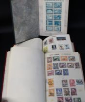 3 albums of mostly 20th century World stamps (stuck down)