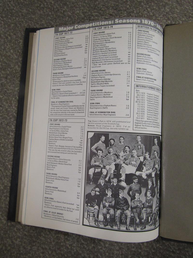 Collection of football books and Marshall Cavendish 'Book of Football' 1-5 and records - Image 5 of 15