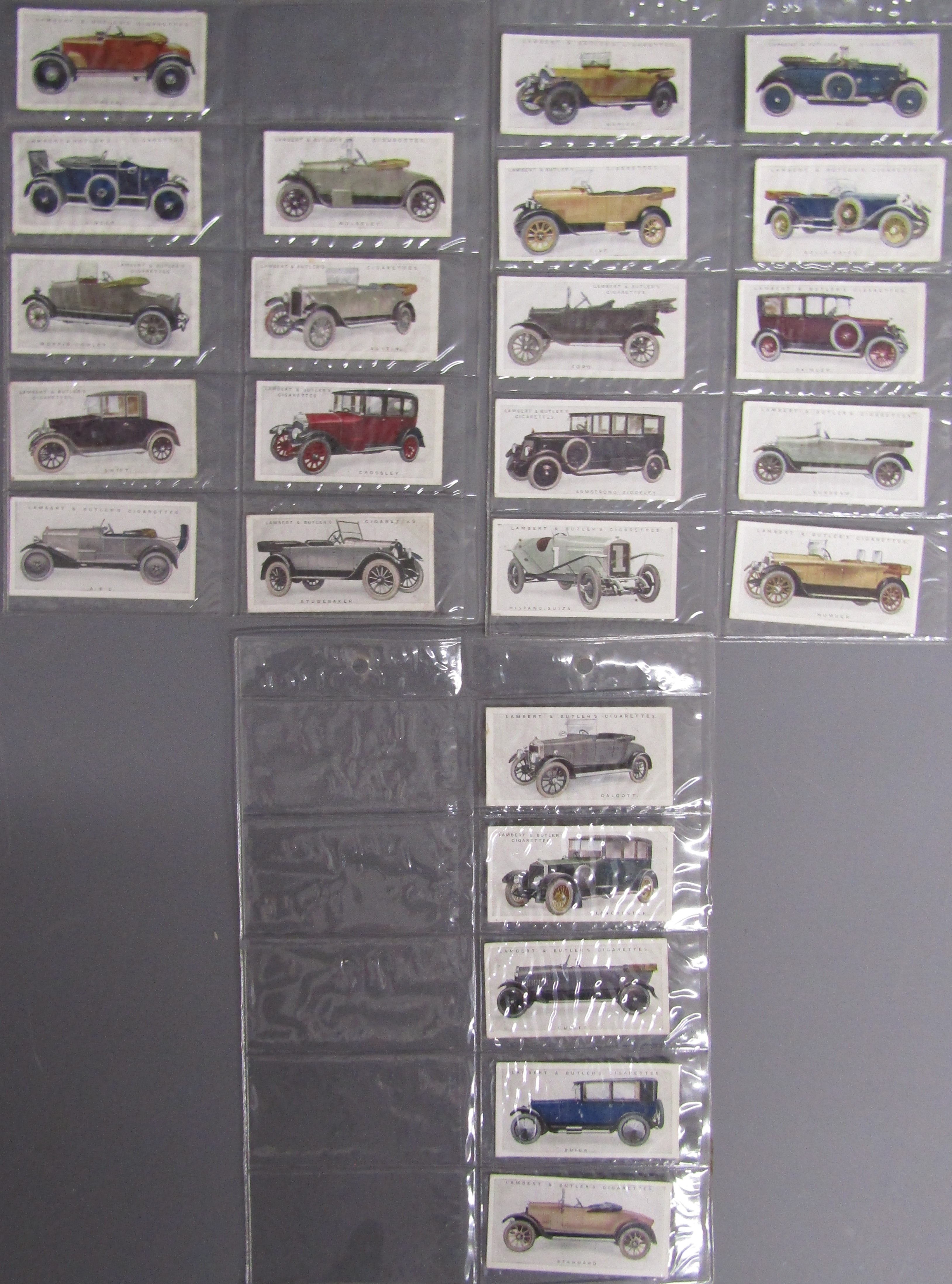 Folder of cigarette collectors cards - WD & HO Wills lighthouses (full set) J Player & Son Grand - Image 9 of 12