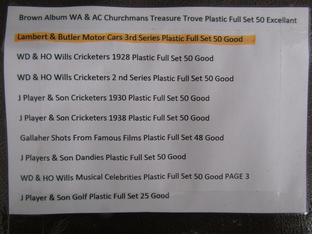 Folder containing cigarette collectors cards -  WA & AC Churchmans Treasure Trove Plastic (full set) - Image 3 of 12