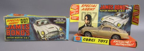 Corgi 261 Special Agent 007 James Bond's Aston Martin D.B.5 with 'Secret Instructions' and