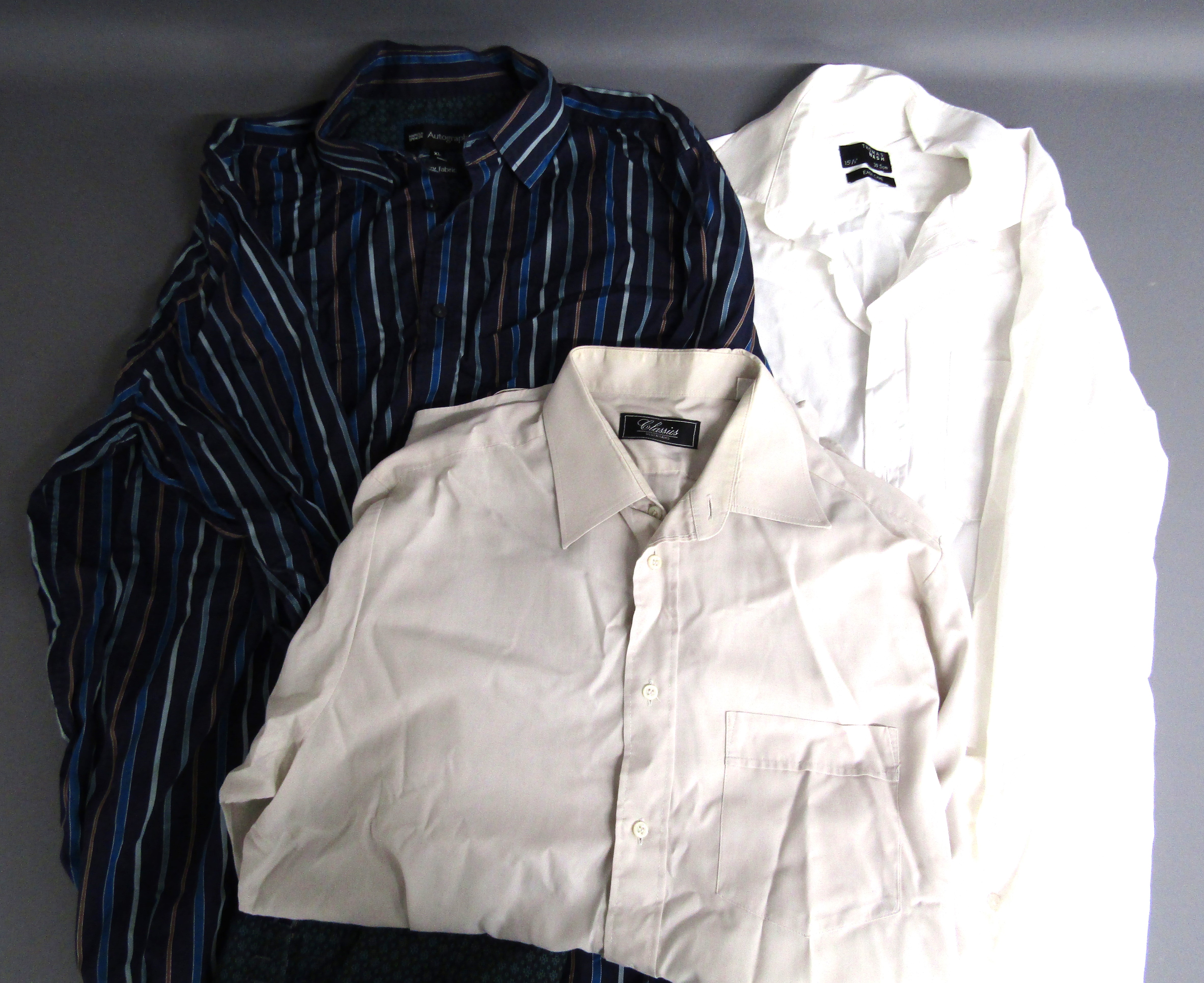 Collection of men's waist coats, 4 shirts and 2 pairs of Farah trousers - Image 2 of 9