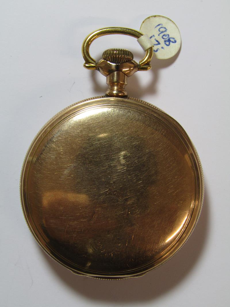 E. Howard Boston 17 jewels pocket watch Crescent extra case - Image 3 of 8