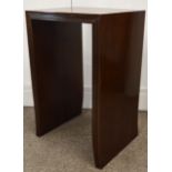 Mahogany plant stand 61cm h x 39cm w x 32.5cm d