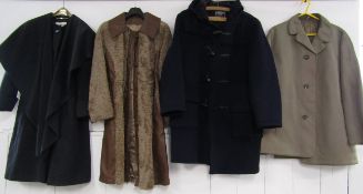 3 ladies coats - Windsmoor, Morlands Curlam, Gloverall Duffle and men's Gannex jacket
