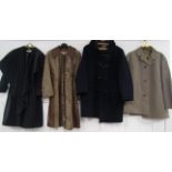 3 ladies coats - Windsmoor, Morlands Curlam, Gloverall Duffle and men's Gannex jacket