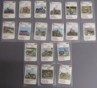 Collection of Top Trumps first edition originals - full sets Motorcycles series 1 Tank series 1
