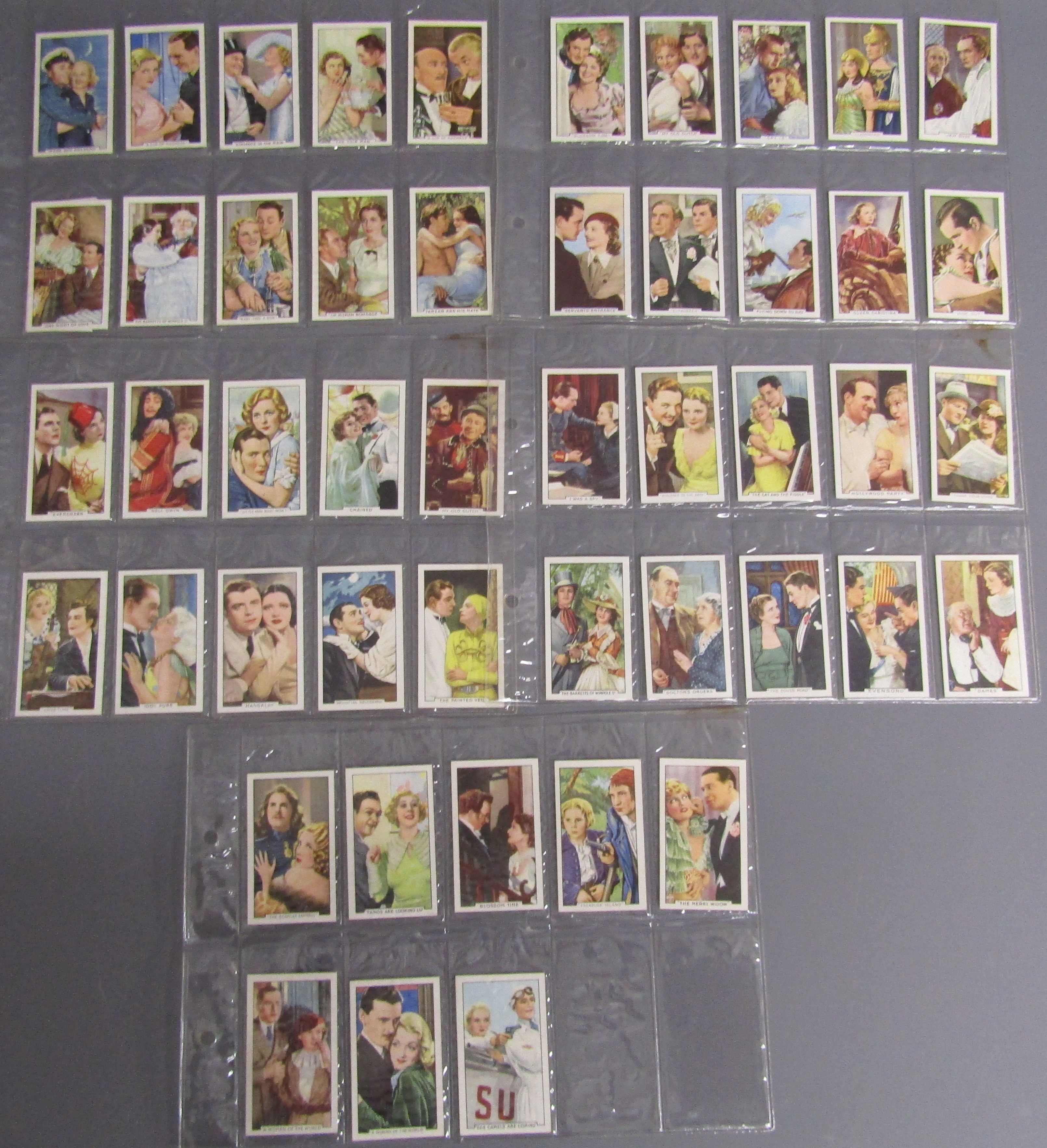 Folder containing cigarette collectors cards -  WA & AC Churchmans Treasure Trove Plastic (full set) - Image 9 of 12