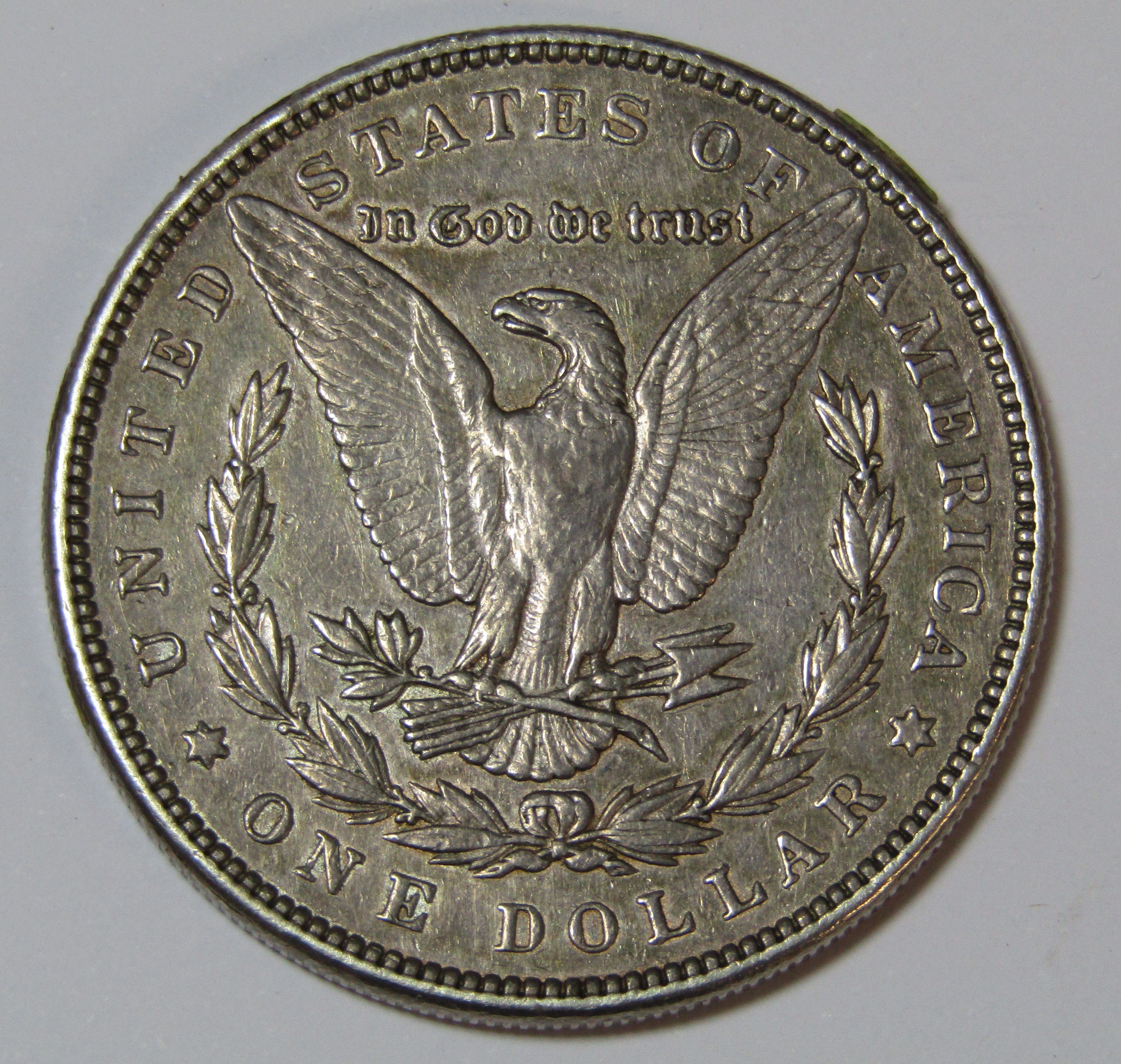 1886 American one dollar coin - United States of America 'In God We Trust' - Image 2 of 2