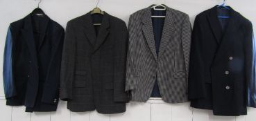 4 men's blazers - Greenwoods, Prima Moda Vintage, Jaeger and Mankraft