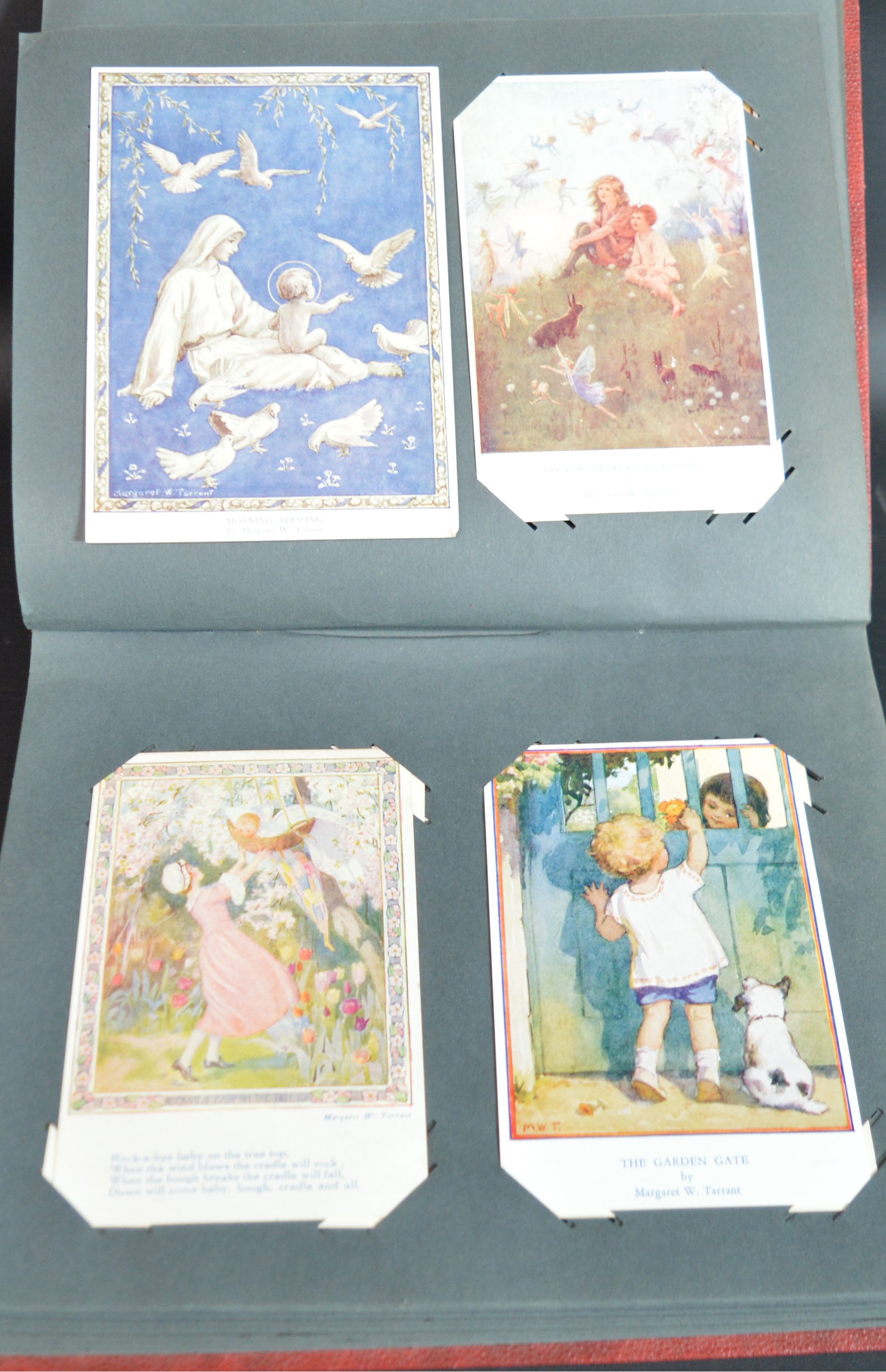 Album containing approx. 55 Margaret Tarrant postcards (and other prints) 11 postcards "The small - Image 2 of 4