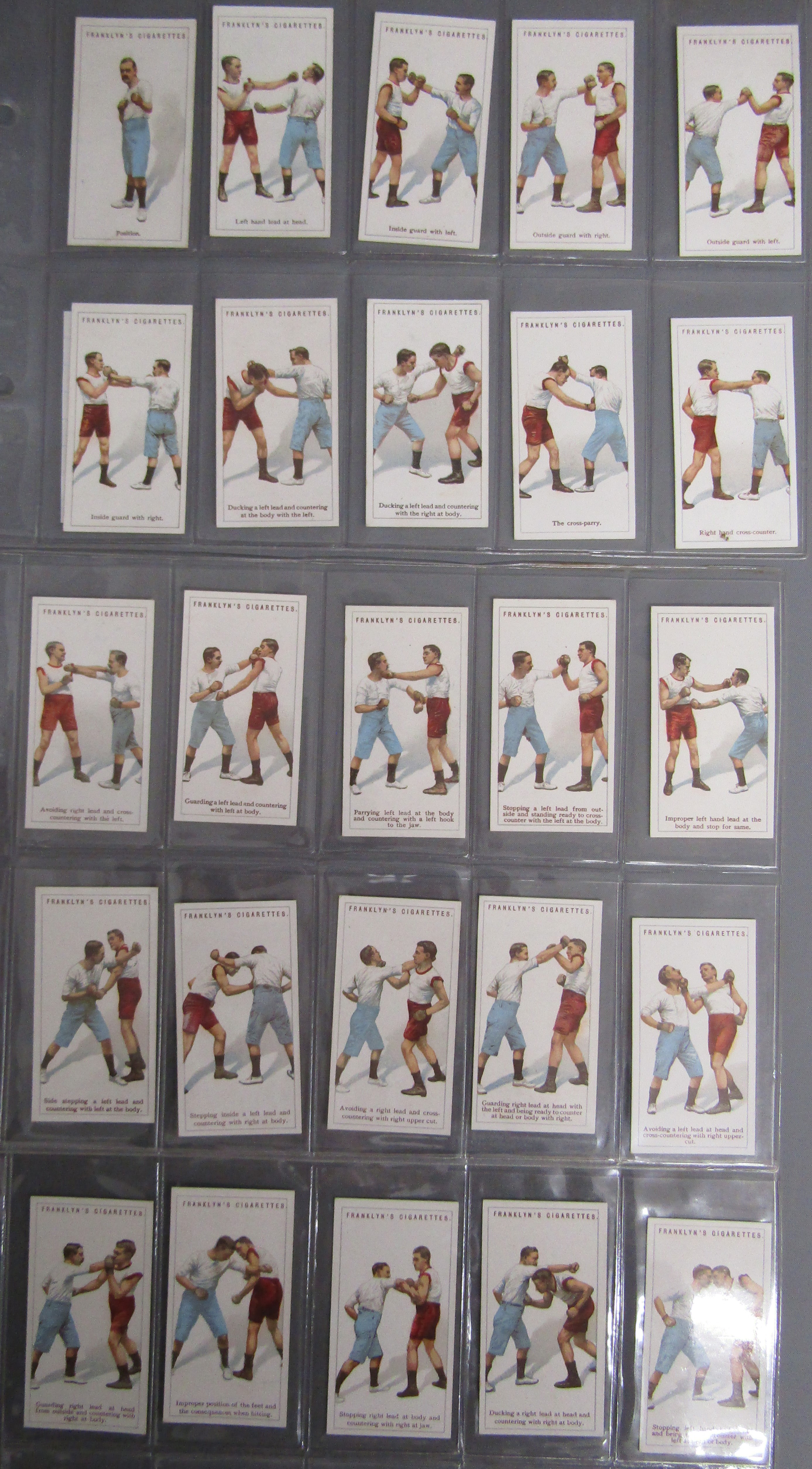 Folder of cigarette collectors cards - WD & HO Wills lighthouses (full set) J Player & Son Grand