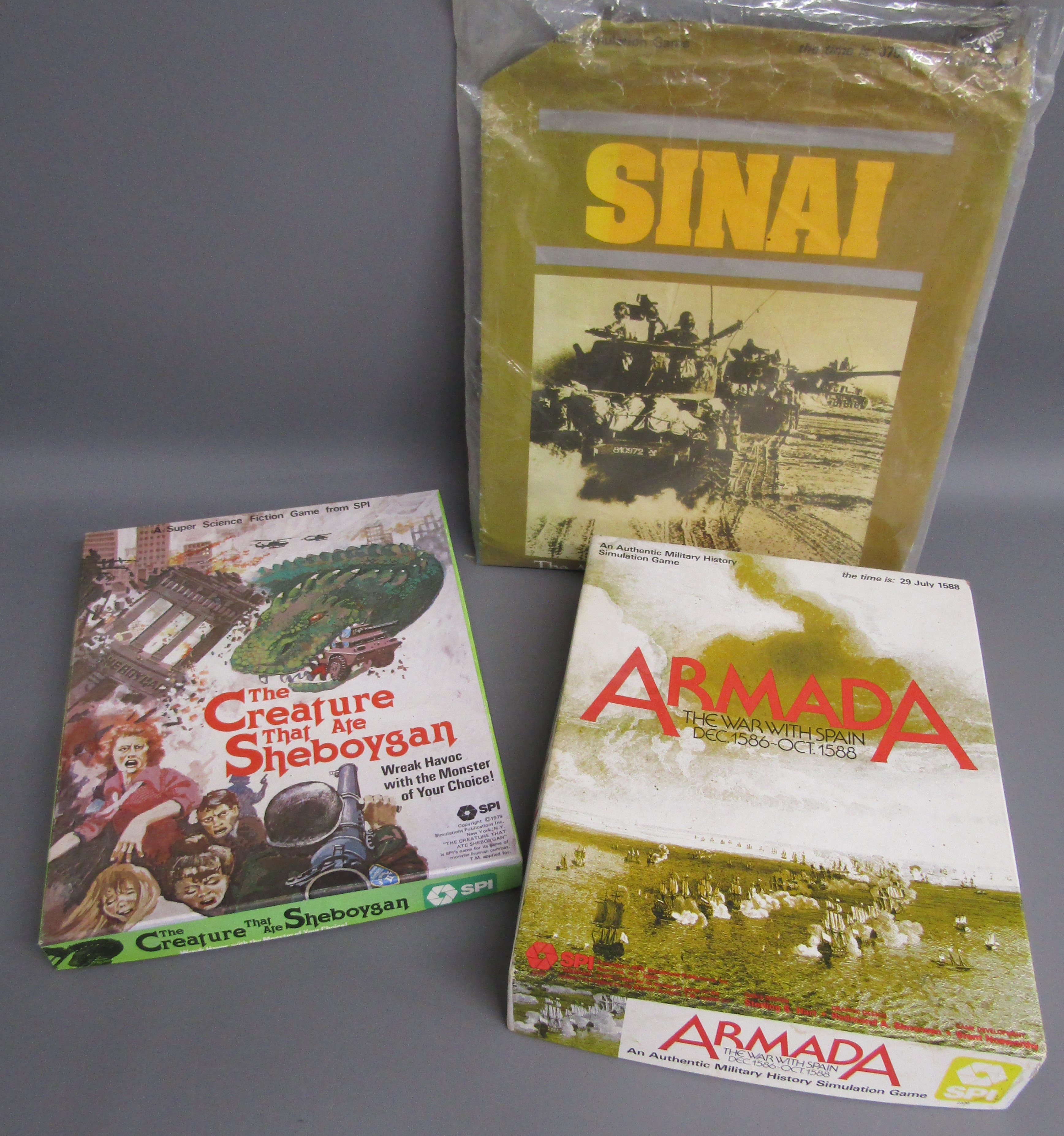 SPI games - Armada The War with Spain Dec.1586-Oct. 1588 - The Creature that ate Sheboygan - Sinai