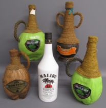 Coconut bottled alcoholic drinks - Dom Pedro Coconut Feni, Gonuts Cashew Feni, Goa Salazar Coconut