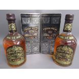 2 boxed bottles of Chivas Regal Premium Scotch Whisky