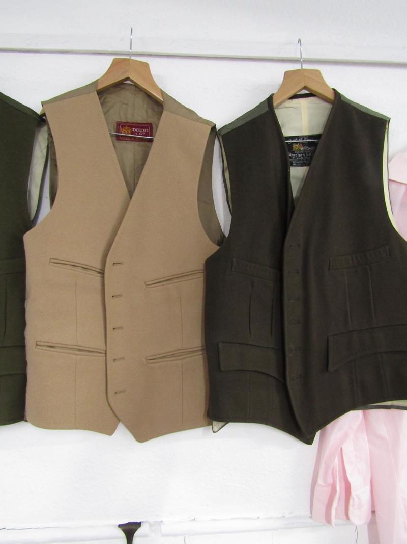 Collection of men's waist coats, 4 shirts and 2 pairs of Farah trousers - Image 6 of 9