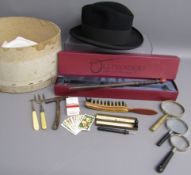 Christy's London Imperial gentleman's hat Wyatt & Hayes Headware Specialists Lincoln, with Dixon &