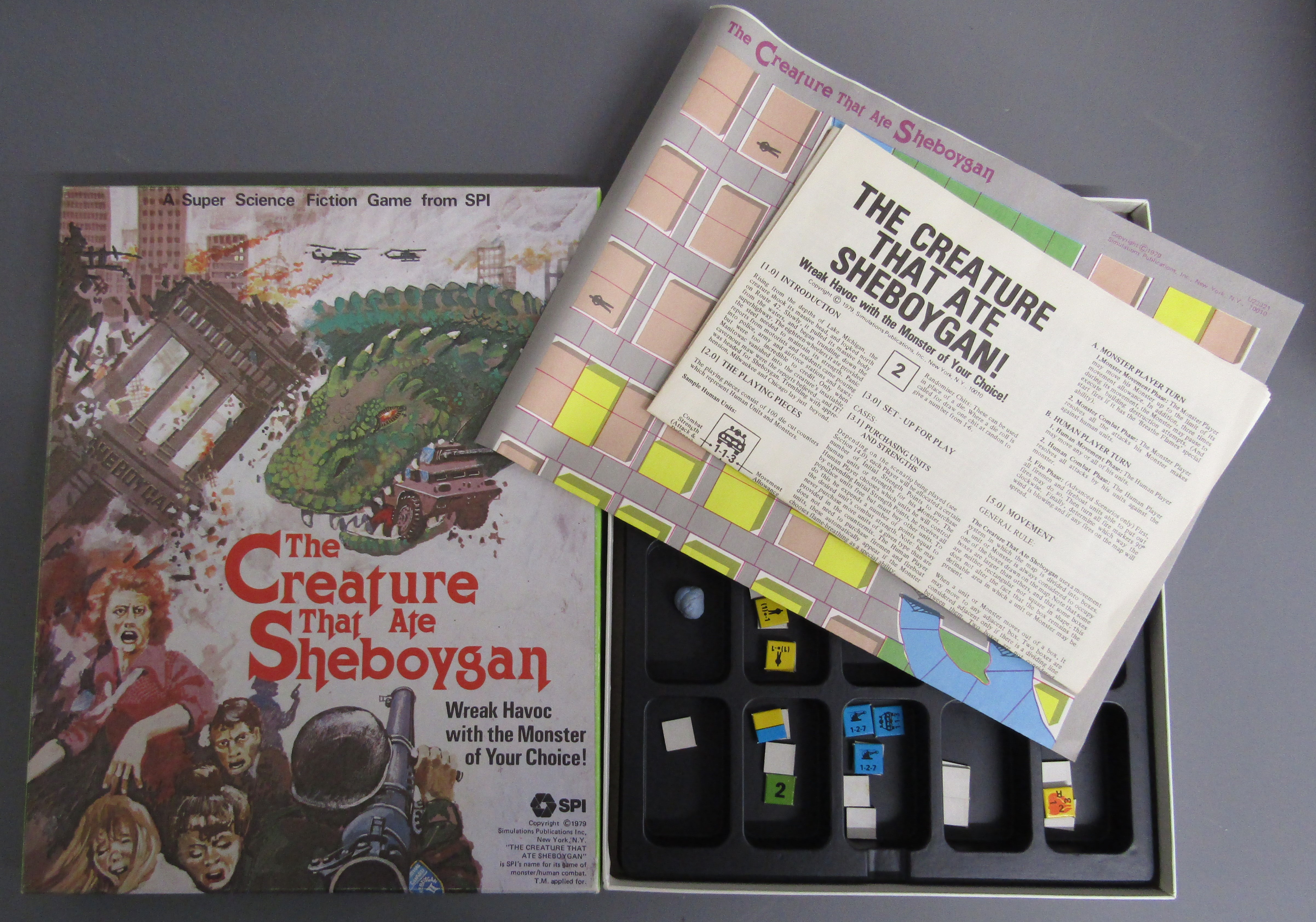 SPI games - Armada The War with Spain Dec.1586-Oct. 1588 - The Creature that ate Sheboygan - Sinai - Image 2 of 4