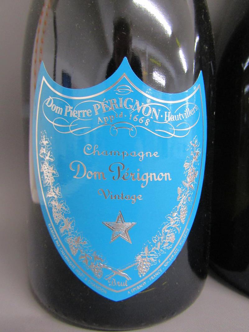 Set of 6 Andy Warhol Tribute Collection Dom Perignon display bottles (empty) - Bild 5 aus 6