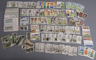 Collection of cigarette cards includes Gallaher famous footballers, jockeys & cricketers, Barratt
