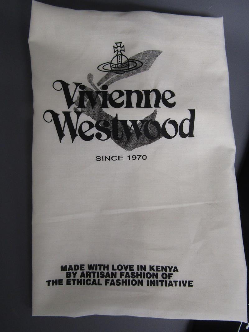 Vivienne Westwood Manifesto Propoganda black cotton canvas cross body bag - Vivienne Westwood's - Image 3 of 7